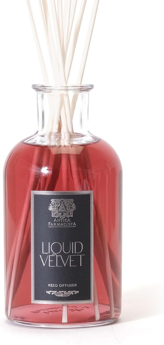 Antica Farmacista Home Ambiance Diffuser - Long-Lasting Reed Scent Diffuser - Luxury Room Freshener Gift - Liquid Velvet, 16.9 fl oz