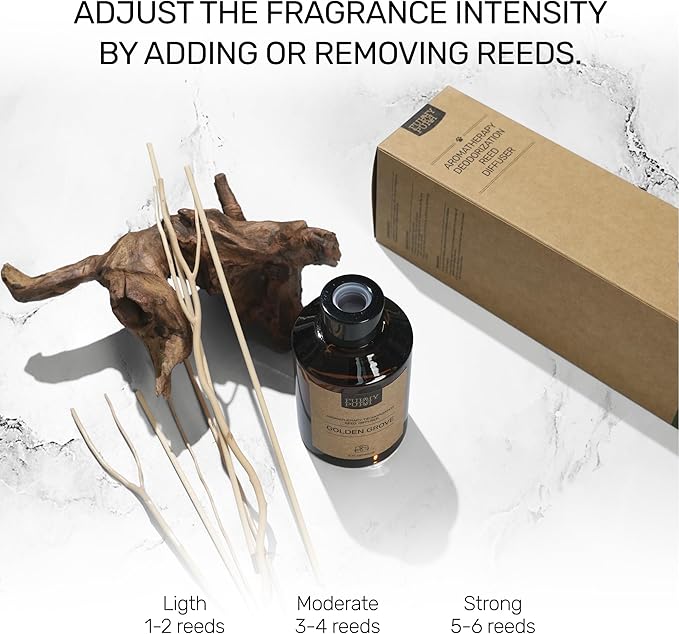 Pet-Safe Reed Diffuser - Gentle Fragrance for Pets, Long-Lasting Aroma, IFRA Certified | Alcohol & Preservative-Free