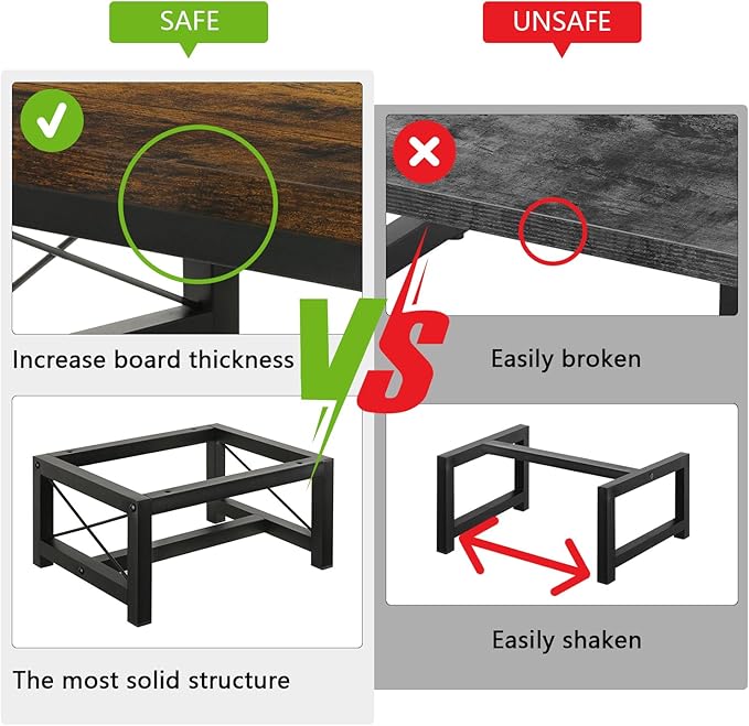 YINMIT Wooden Step Stool for Adults, Heavy Duty Step Stool for High Bed with Non-Slip Feet, Using for Bedroom, Living Room, Bathroom and Kitchen, Hold Up to 500 LBS