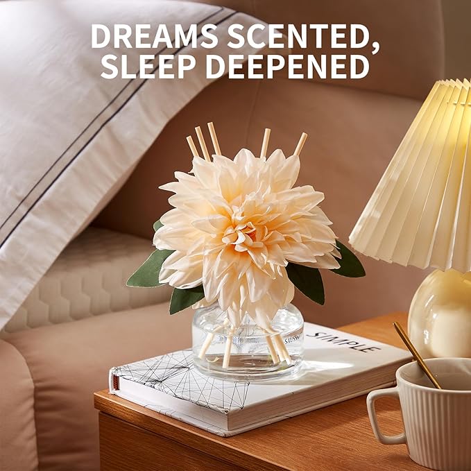 Reed Diffusers Set Citrus, 7.10 oz Diffusers for Home with 7 Diffuser Sticks, Reed Diffuser for 120 Days, Perfect for Bathroom, Shelf Decor, Air Fresheners