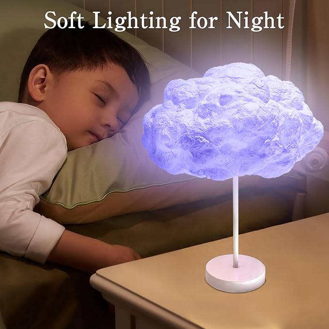 Table Lamp,RGB Color Changing lamp,with Remote,APP,Music Sync,Dimmable Small Bedside Lamp for Bedroom Ambience,Nightstand Lamp for Home Decor Party