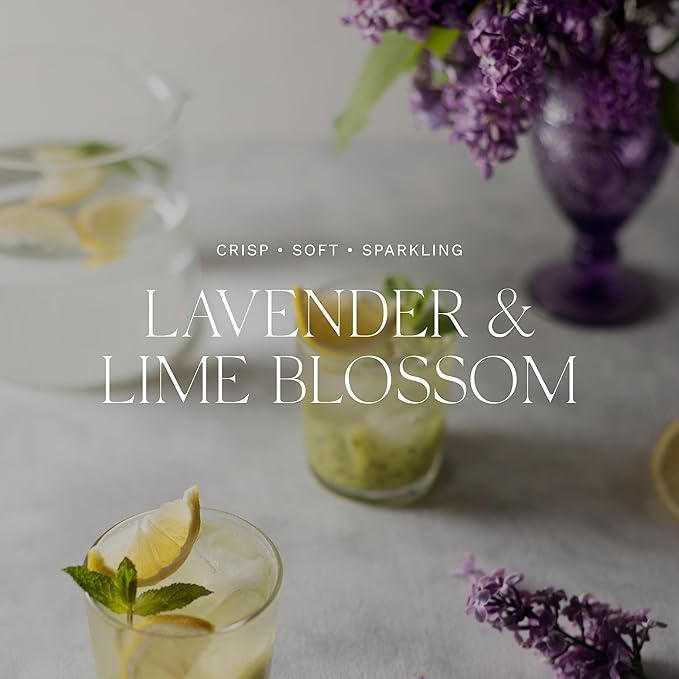 Antica Farmacista Home Ambiance Diffuser - Long-Lasting Reed Scent Diffuser - Luxury Room Freshener Gift - Lavender & Lime Blossom, 8.45 fl oz