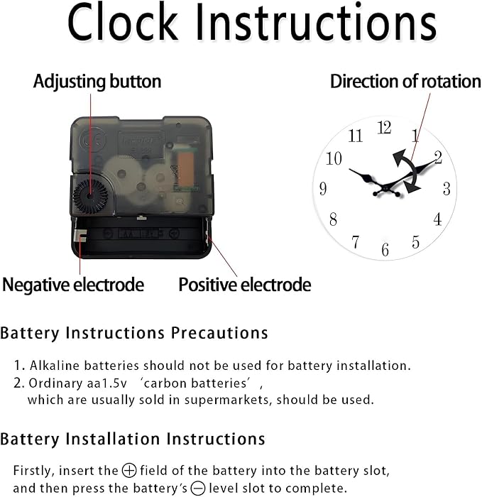 XFM Farmhouse Wall Clock 10 Inch Silent Non-Ticking Battery Operated Clock Rustic Barn Wooden Decorative Clocks for Kitchen Bedroom Office