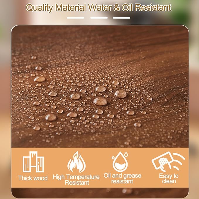 C Shaped End Table for Couch, 360° Swivel Height Adjustable TV Tray for Livingroom,Bedroom,Study and Small Spaces(Vintage Brown)