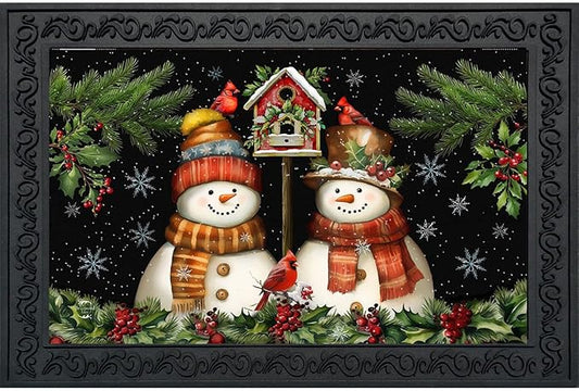 Briarwood Lane Snowman Pair Doormat