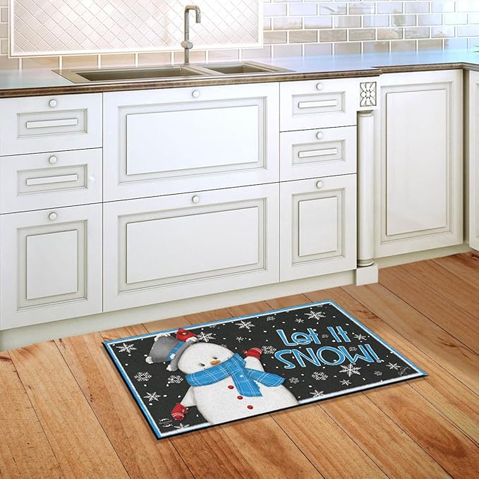 Briarwood Lane Jolly Winter Snowman Doormat