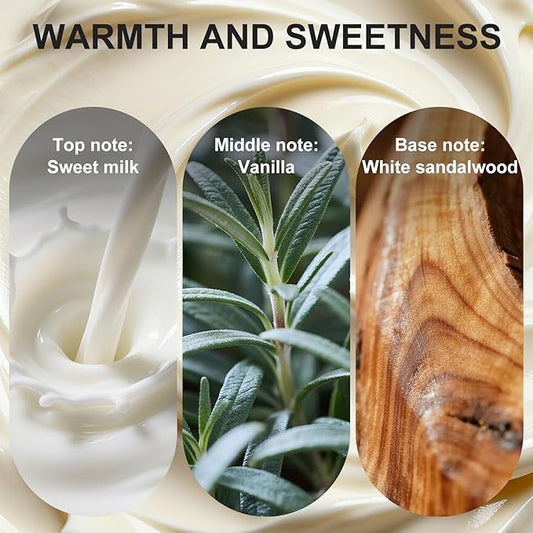 Reed Diffusers Set, 7.10 oz Vanilla Scented Diffuser with 7 Sticks, Long Lasting Home Fragrance for 120 Days, Perfect for Bathroom, Shelf Decor, Air Fresheners