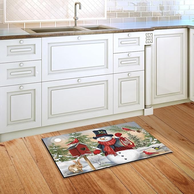 Briarwood Lane Snowman and Friends Winter Doormat