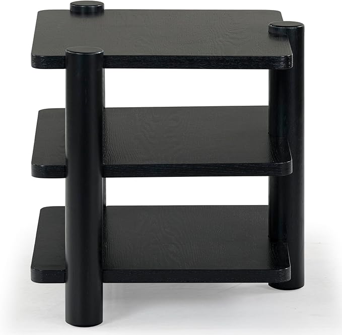 SAFAVIEH Couture Collection Edisyn Black 3-Shelf Accent Table