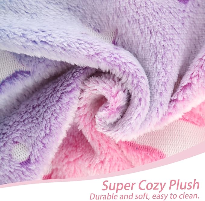 MeMoreCool Toddler Chair & Sofa Bed – Glow‑in‑The‑Dark Unicorn Design | Convertible Fold‑Out Plush Couch for Kids Ages 1‑5, Machine‑Washable Cover, Ideal for Playroom, Naps, Travel