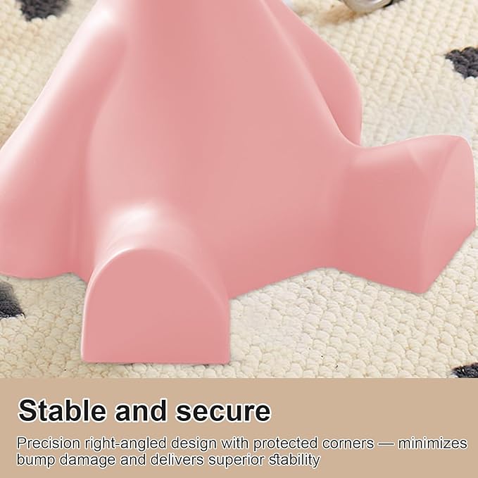 Mini Circle Side Table, Small Modern Bowl-Shaped Coffee Table, Sofa End Table Nightstand, Modern Bedside Home Decor for Living Room, Bedroom，Living Room (Large Pink)