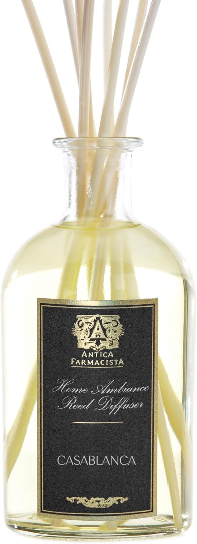 Antica Farmacista Home Ambiance Diffuser - Long-Lasting Reed Scent Diffuser - Luxury Room Freshener Gift - Casablanca, 8.45 fl oz