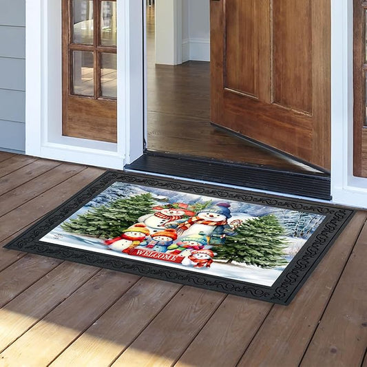 Briarwood Lane Snow Family Doormat