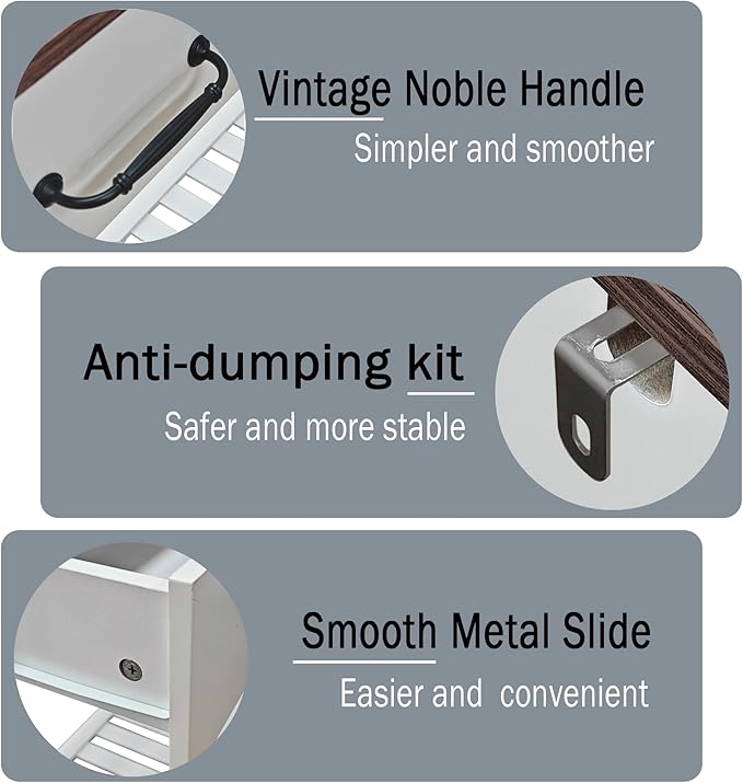 TaoHFE Farmhouse Narrow Console Table Modern Wooden,Living Room Tables Narrow Side Tables for Entryway,Entry Table with Storage Hallway SideTable with Drawers