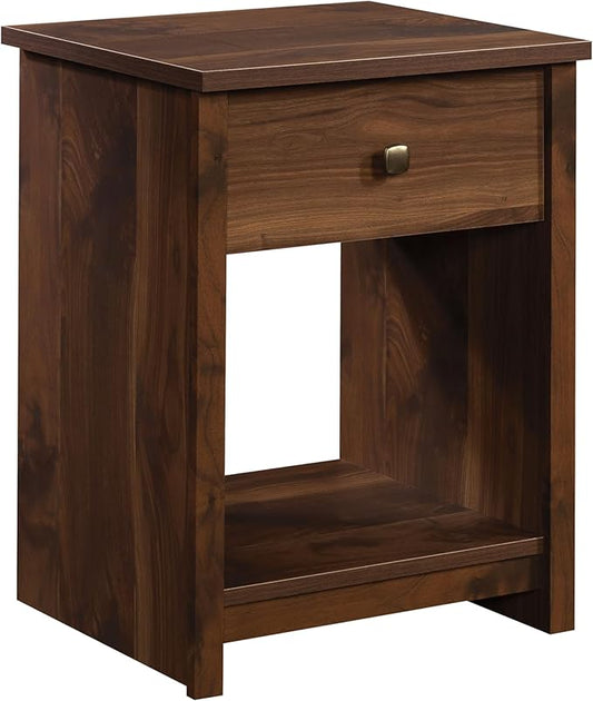 Sauder River Ranch Night Stand, Grand Walnut Finish