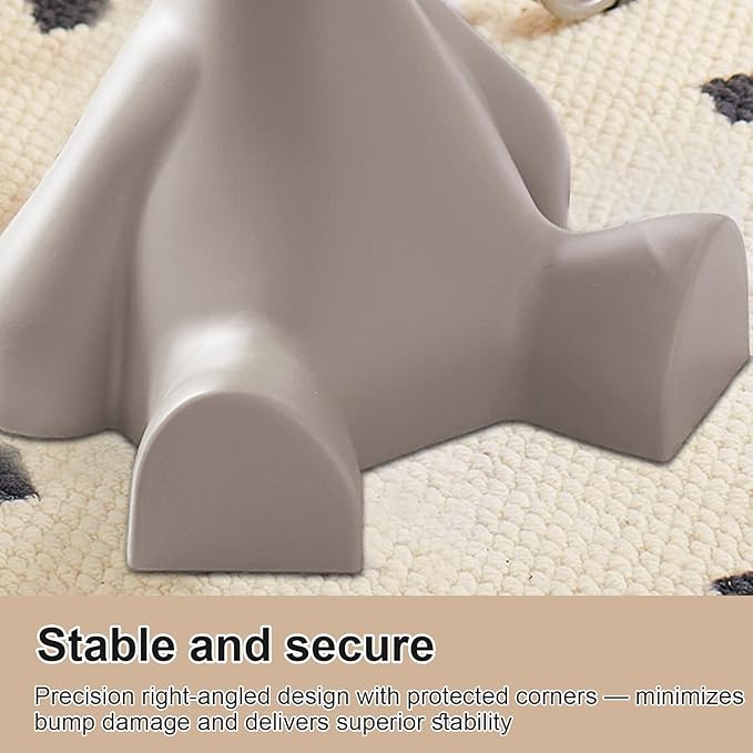 Mini Circle Side Table, Small Modern Bowl-Shaped Coffee Table, Sofa End Table Nightstand, Modern Bedside Home Decor for Living Room, Bedroom，Living Room (Gray)