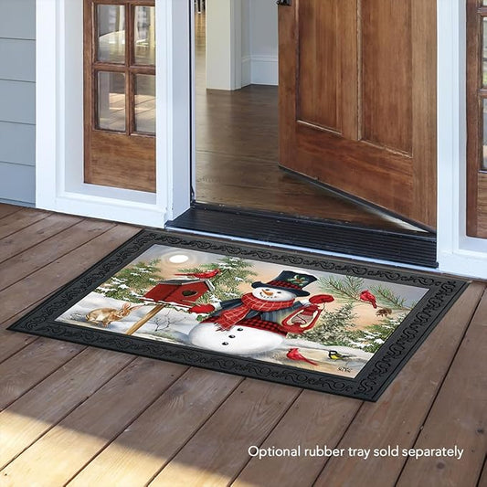 Briarwood Lane Snowman and Friends Winter Doormat