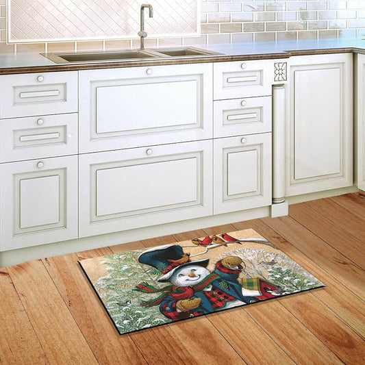 Briarwood Lane Winter Friends Snowman Doormat