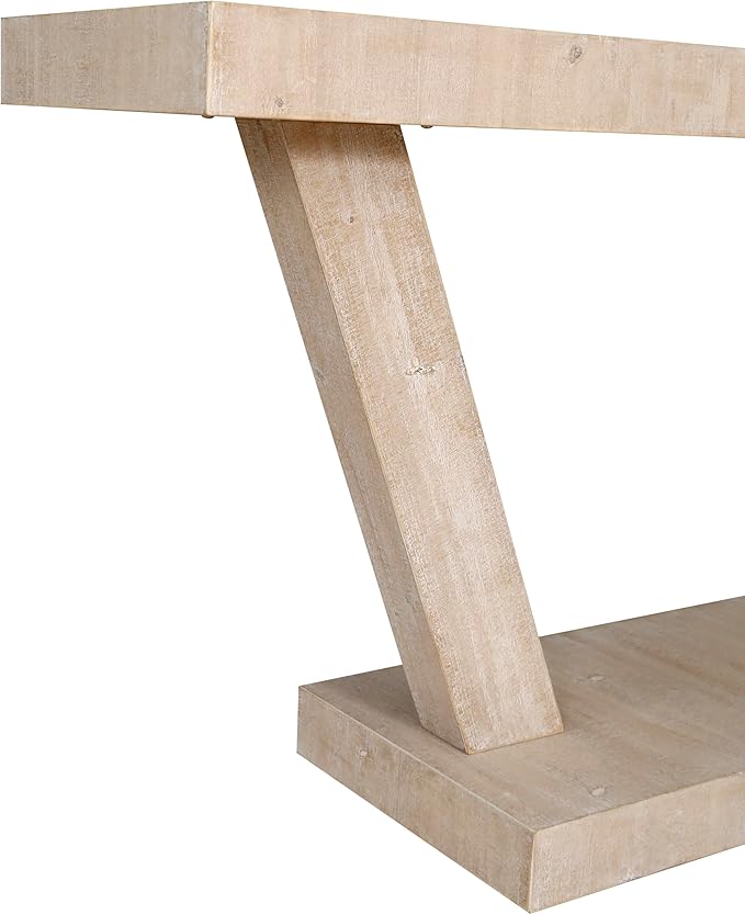 60" Wood Console Table for Entryway Bench with 2-Tier Veneer Storage Cabinet, Rustic Wide Design for Hallway, Living Room & Behind Sofa,Oak