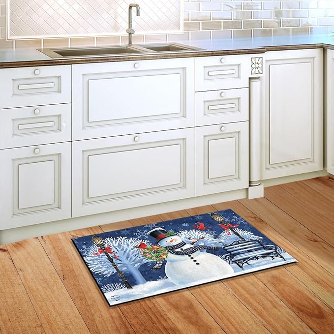 Briarwood Lane Snowman Holiday Cheer Christmas Doormat