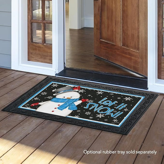 Briarwood Lane Jolly Winter Snowman Doormat