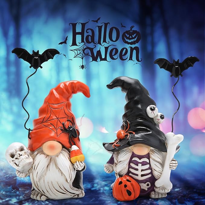 Hodao Halloween Gnomes Halloween Decorations Fall Thanksgiving Decorations Suitable for Indoor Home Decoration, Gifts