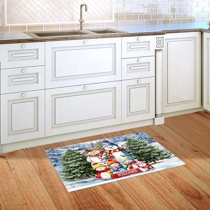 Briarwood Lane Snow Family Doormat