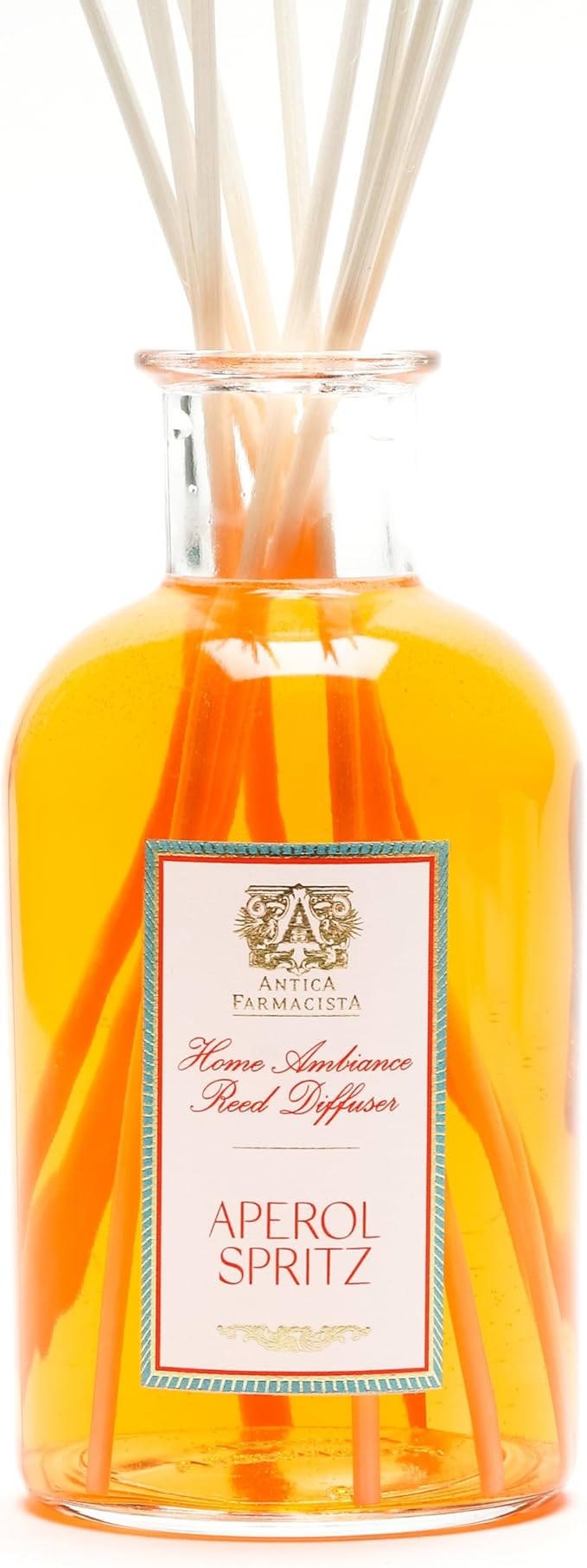 Antica Farmacista Home Ambiance Diffuser - Long-Lasting Reed Scent Diffuser - Luxury Room Freshener Gift - Aperol Spritz, 16.9 fl oz