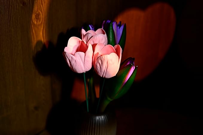 12pcs Warm Pink Flowers PU Real Touch Flowers Wedding Bouquets Artificial Flowers for Decoration DIY Floral Gifts Cake Topper Home Office Table Decor Farmhouse Table Centerpiece Decorations