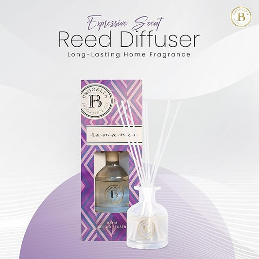 Brooklyn Fragrance Co. Reed Diffuser 100 ML - Romance