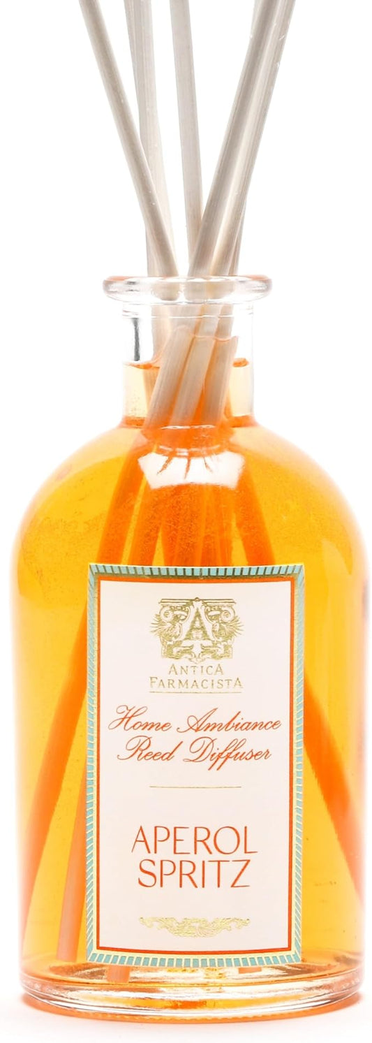 Antica Farmacista Home Ambiance Diffuser - Long-Lasting Reed Scent Diffuser - Luxury Room Freshener Gift - Aperol Spritz, 8.45 fl oz