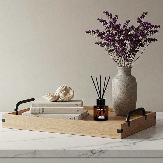 Luxury Reed Diffuser for Home – Long Lasting Home Fragrance Diffuser with Lavender, Marine, Watermelon & Ozone, Premium Essential Oils Oasis Drift – 50ml