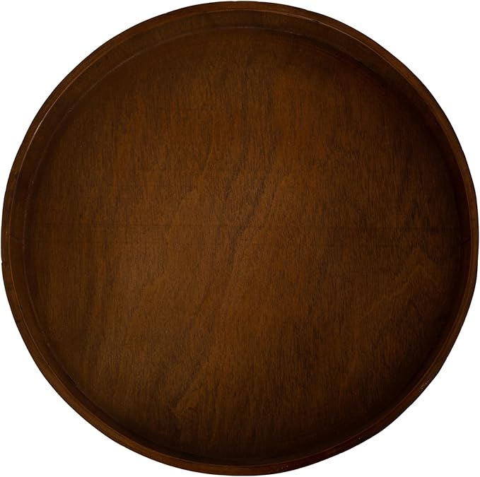 Kate and Laurel Bellport Farmhouse Round Drink Table; 10 x 10 x 22; Natural Rustic; Decorative Coastal Martini Table for Use as Charming Indoor Plant Stand or Living Room Pedestal Table