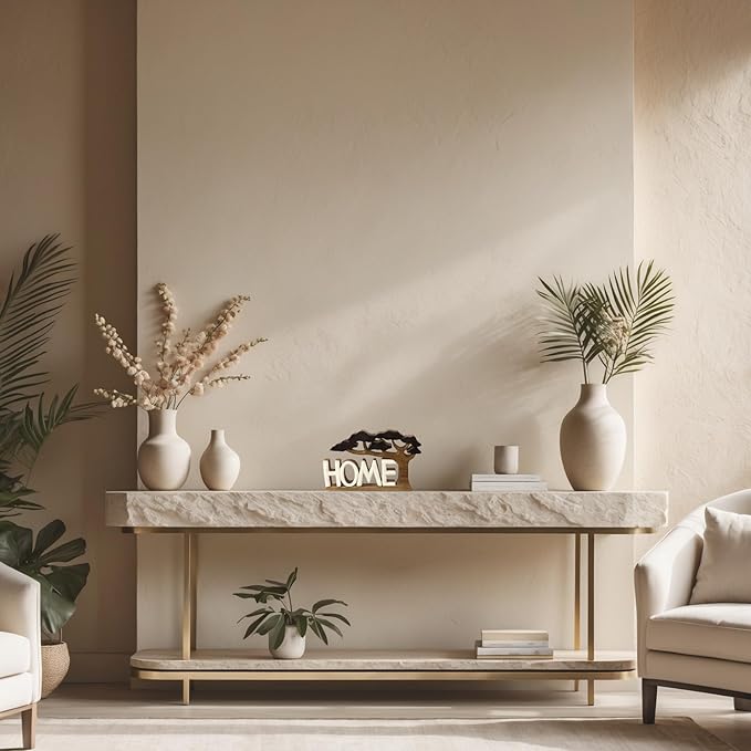 Decozen Gifts for Mom - Wooden Home Sculpture - Mother's Day Birthday Gifts, Home, Office, Living Room, Shelf, Fireplace, Farmhouse, Tabletop, Boho and Mantle Decor - Mothers Day Decorations