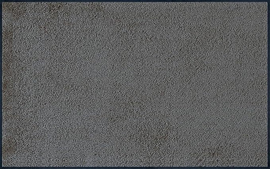 Wash and Dry Monotone Rug, Smokey Mount Non-Slip Washable Doormat 29.5x47 in (Large)