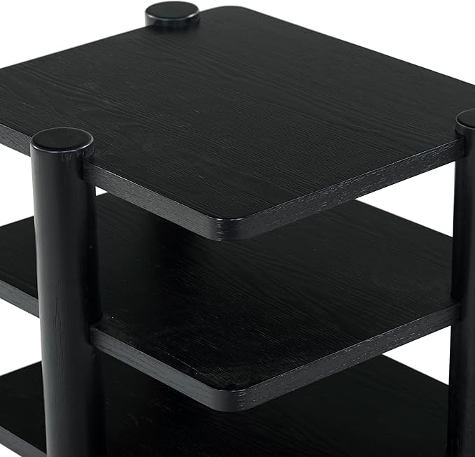 SAFAVIEH Couture Collection Edisyn Black 3-Shelf Accent Table