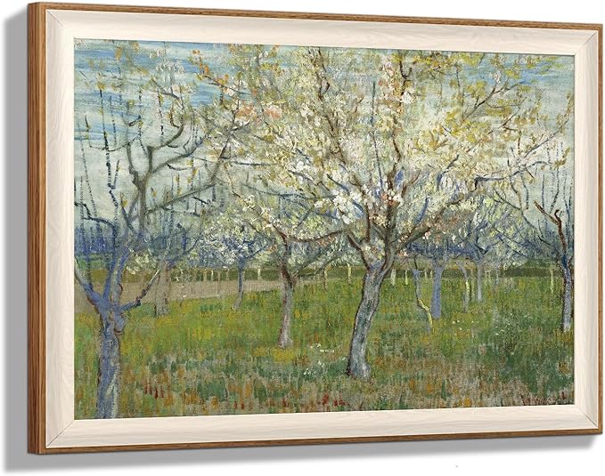 YUEYARIT Framed wall art, vintage wall decor, modern farmhouse style decor, canvas printed pictures, suitable for gifts, cottagecore bedroom, bathroom, living room, and office artwork.