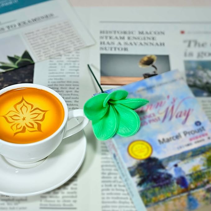 Birthday Gifts for Women 10pcs Christmas Green Flowers PU Real Touch Flowers Hawaiian Plumeria Frangipani Artificial Flowers for DIY Birthday Gifts Wedding Gifts Home Decor Table Centerpiece