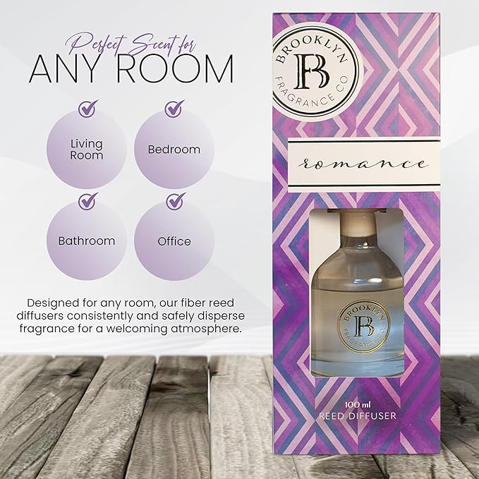 Brooklyn Fragrance Co. Reed Diffuser 100 ML - Romance