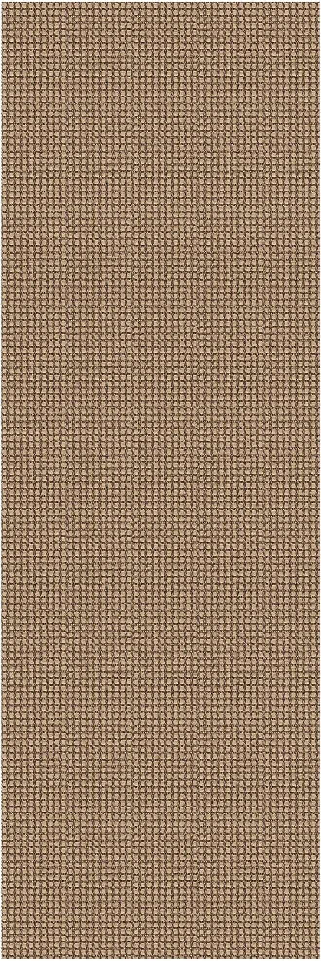 IOHOUZE Washable Runner Rug 2x7 Non Slip Rubber Backed Runners for Hallways Entryway Runner Indoor, Kitchen Rugs Woven Cotton Floor Carpet for Hall Entrance Bedroom, Orange/Tan/Brown