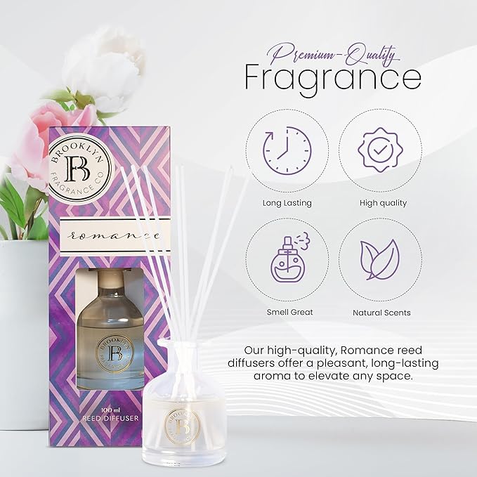 Brooklyn Fragrance Co. Reed Diffuser 100 ML - Romance