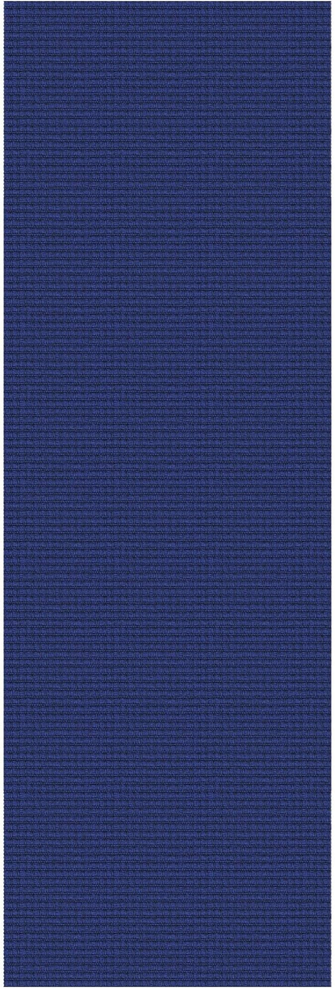 IOHOUZE Washable Runner Rug 2x7 Non Slip Runners for Hallways Entryway Runner Indoor, Kitchen Rugs Woven Cotton Floor Carpet for Kitchen Hall Entrance Bedroom, Royal Blue/Navy