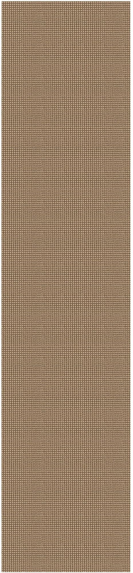 IOHOUZE Washable Runner Rug 3x12 Non Slip Rubber Backed Extra Long Hallway Runner Entryway Runner Indoor, Kitchen Rugs Woven Cotton Floor Carpet for Hall Entrance Stair, Orange/Tan/Brown