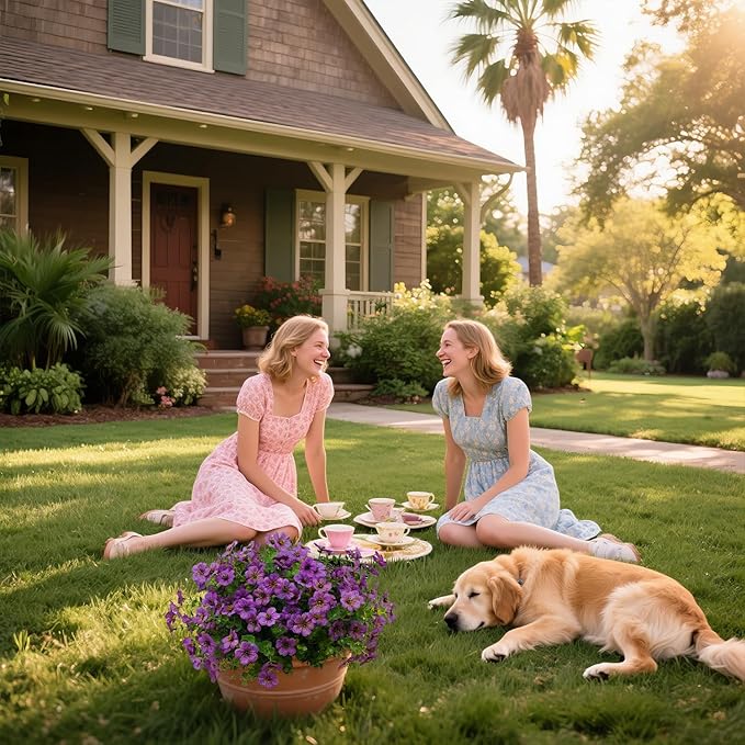 12 Bundles Artificial Flowers for Outdoor Indoor Fake Flowers uv Resistant Artificial Outdoor Flowers Fake Plants for Porch Garden Home Patio Decor (Purple)