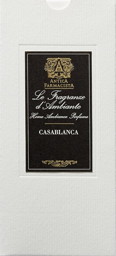 Antica Farmacista Home Ambiance Diffuser - Long-Lasting Reed Scent Diffuser - Luxury Room Freshener Gift - Casablanca, 8.45 fl oz