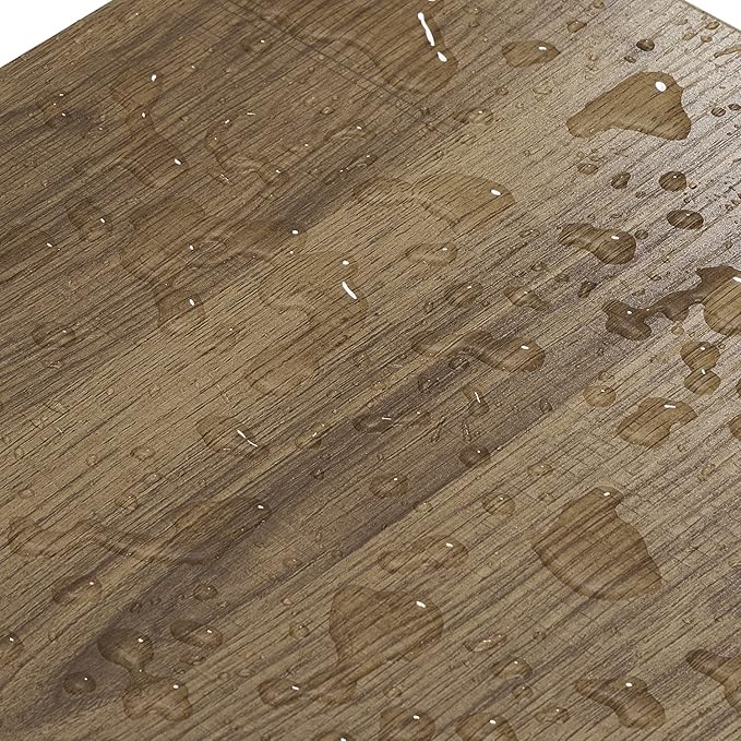 VECELO Nightstands Set of 2, Modern Bedside End Tables, Night Stands with Drawer and Storage Shelf for Living Room Bedroom, Industrial Metal Frame