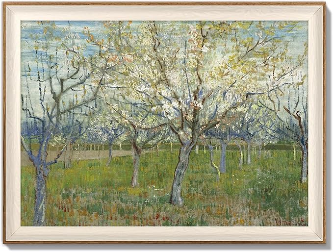 YUEYARIT Framed wall art, vintage wall decor, modern farmhouse style decor, canvas printed pictures, suitable for gifts, cottagecore bedroom, bathroom, living room, and office artwork.