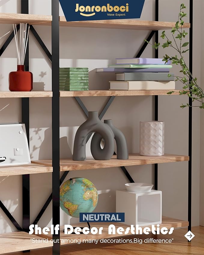 Hug Donut Decorative Vase Set - Dark Gray Modern Minimalism Industrial Style Vases Home Decor, Matte Ceramic Decorations for Living Room Shelf, Bookshelf Mantle Entryway Table or Console Décor(Gray)