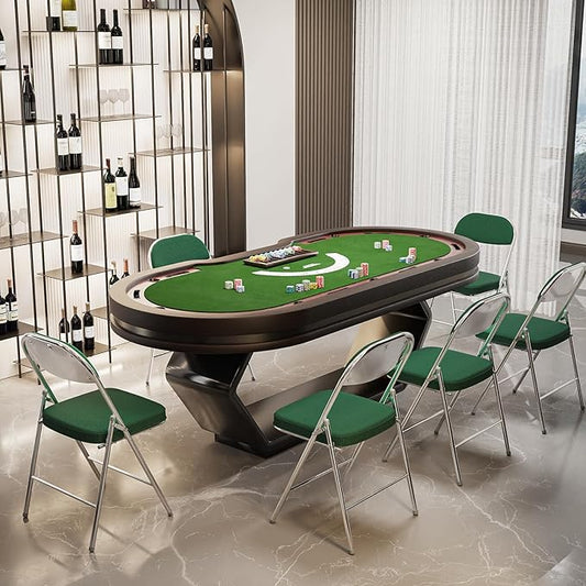 VINGLI 6 Pack Folding Chairs with Padded Seat & Backrest, Metal Frame, Durable Corduroy Fabric, 350 lbs Capacity, Set of 6, Olive Green – Ideal for Weddings, Parties, Office Events