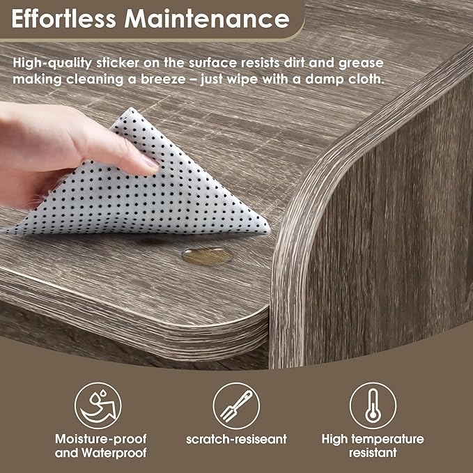 DMAITH 20"-99" Extendable Dining Table with Storage for 2-10 People, Modern Modular Extension Table, Space-Saving Extra Long Folding Dining Table, Multifunctional Conference Meeting Table, Oak